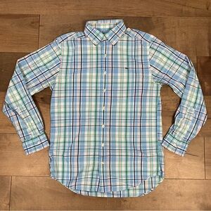 Vineyard Vines Men’s Size S Slim Fit Whale Shirt Plaid Long Sleeve Button Down